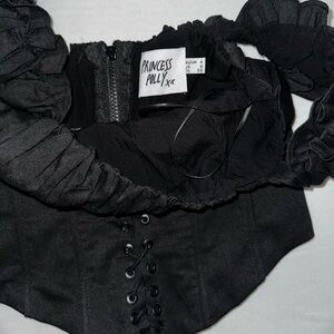 Princesspolly black corset